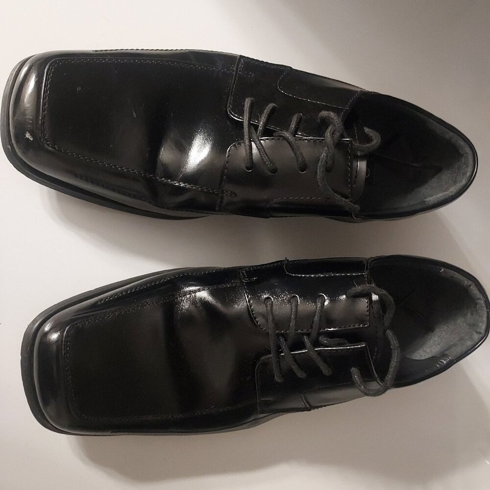 Giorgio Venturi Oxford Black leather